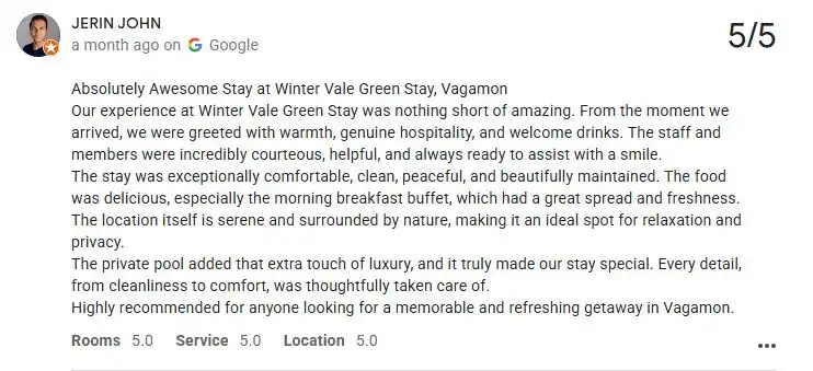 wintervale-best resorts in vagamon proof image 2